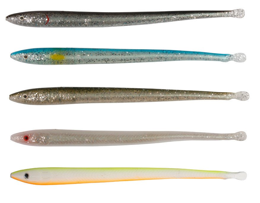 Savage gear LB Sandeel Slug 14 cm 6 Adet Suni Yem Real Pearl