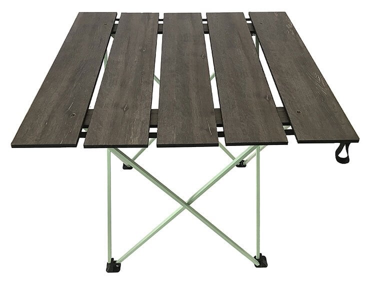 PLATAN ONES-A AHŞAP KATLANIR KAMP MASASI (BÜYÜK BOY)