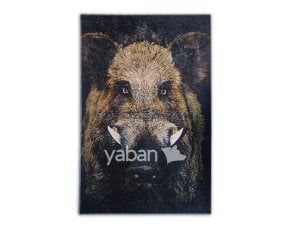 YABAN DOMUZU DESENLİ DEKORATİF HALI