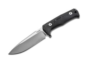 Lionsteel T5 Satin-finished blade Black micarta Bıçak