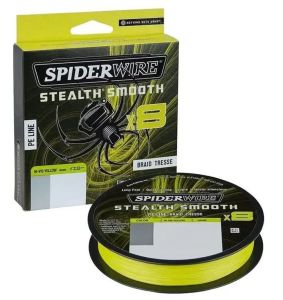 SpiderWire Stealth Smooth x8 Pe Braid 300m Hi-Vis Yellow Örgü İp 0.19mm