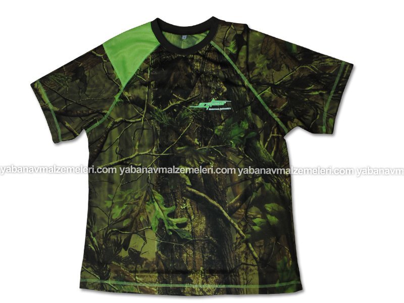 ARMSAN BC-YEŞİL ORMAN DESEN T-SHIRT