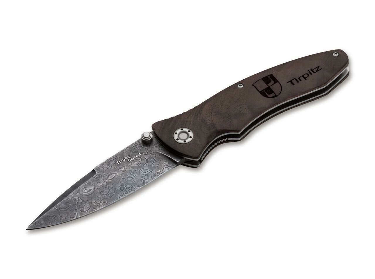 Böker Manufaktur Tirpitz-Damascus Wood Çakı
