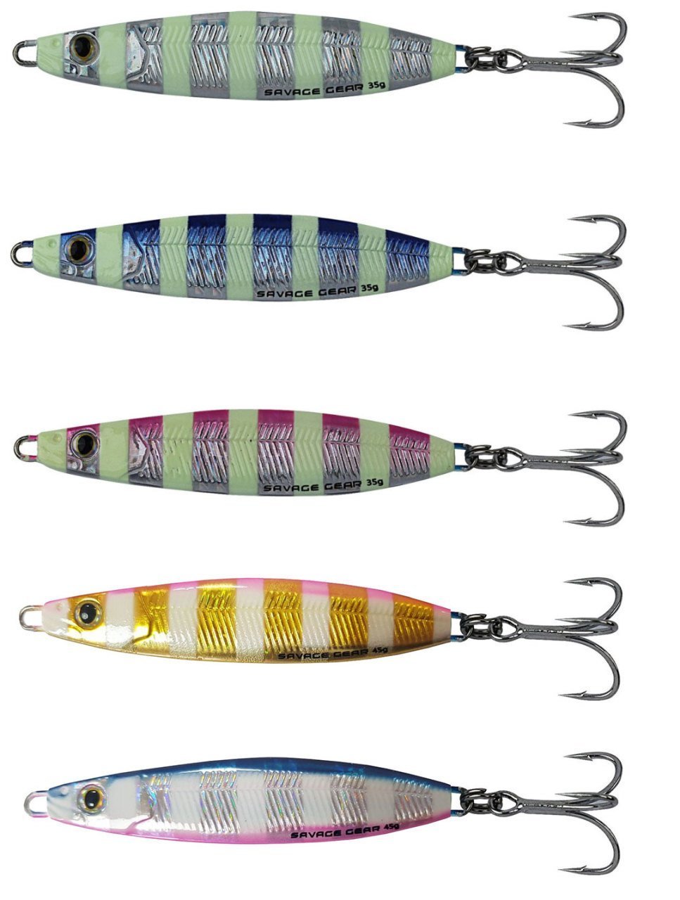 Savage gear Psycho Sprat 35g Suni Yem Blue Pink Zebra