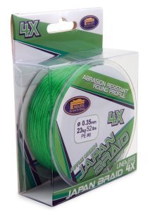 Lineaeffe 300 mt 4 örgü yeşil ip(made in japan) 0,20 mm