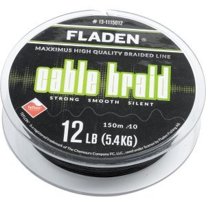 Fladen Maxximus Cable Braid 150M Siyah Misina 0.10 MM