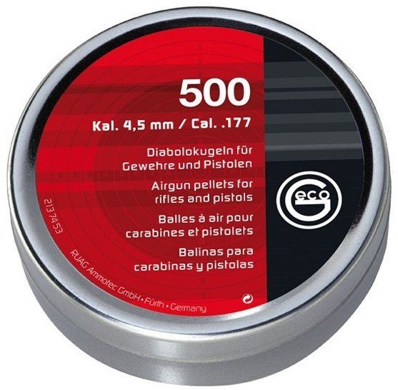 RWS GECO DIABOLO 0,45 GRAM 4,5 MM SAÇMA 500 ADET