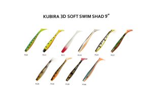 KUBIRA 3D SOFT SWIM SHAD 9 PG27