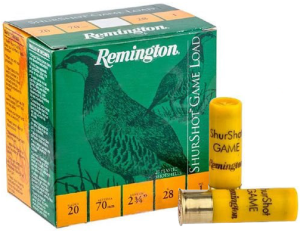 REMINGTON (ITALY) SHURSHOT GAME LOAD 28 GR. AV FİŞEĞİ - 20 CAL.
