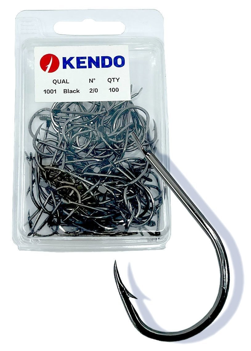 Kendo (1001) Black Nikel İğne 100 Adet 2 Numara