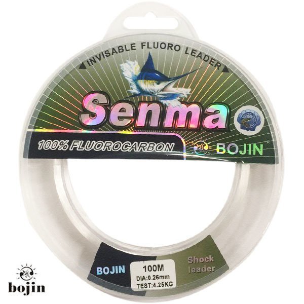 BOJIN Senma %100 Fluorocarbon 100 m 0.26 mm Misina