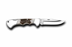 Bora 211 BP Ergonomik Sivri Uçlu Boynuz Saplı Çakı