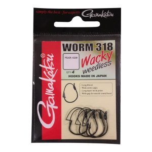 GAMAKATSU Worm 318 Wacky Weedless #2 1/4