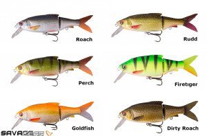 Savage gear 3D Roach Lipster 13 cm 26 gr Suni Yem Firetiger