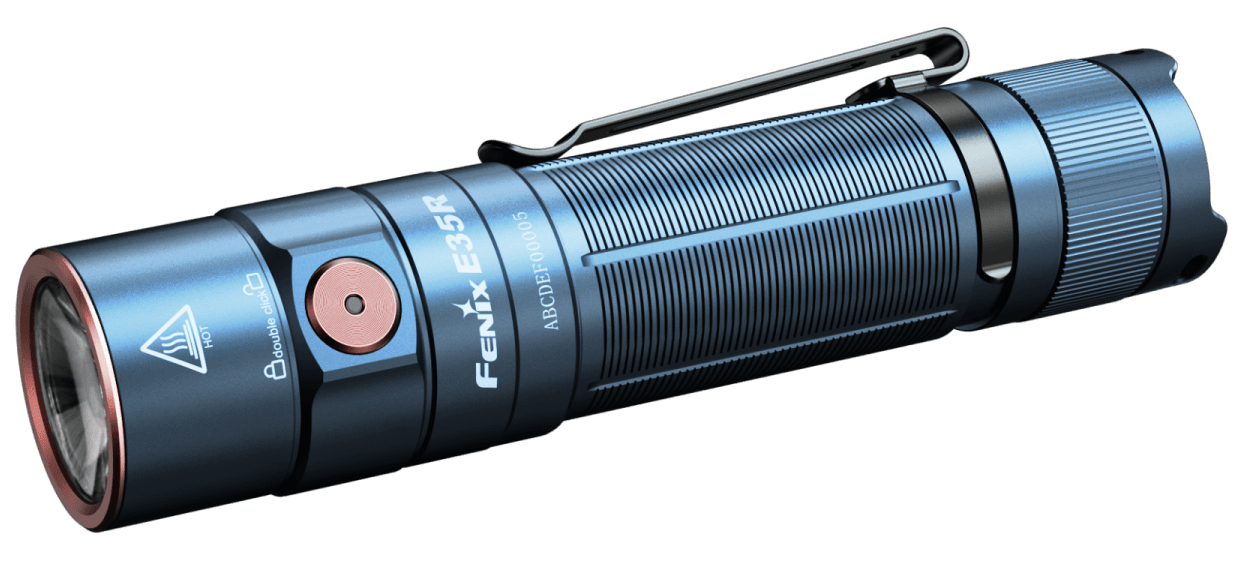 FENİX E35R 3100 LÜMEN EL FENERİ MAVİ
