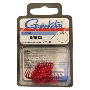 GAMAKATSU Treble Hook 13R Üçlü İğne No:6 1/10
