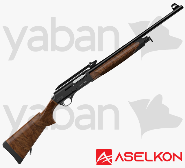 ASELKON X5 CANTILEVER SLUG AHŞAP YARI OTOMATİK AV TÜFEĞİ
