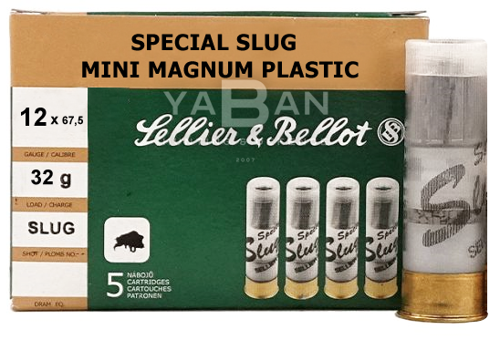 SELLIER & BELLOT SPECIAL SLUG TEK KURŞUN - 12 CAL.