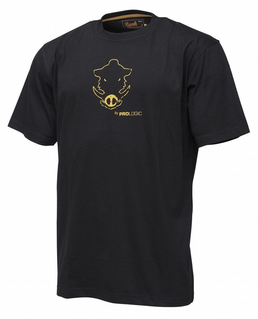Prologic Bank Bound Wild Boar Anthracite T-Shirt XL