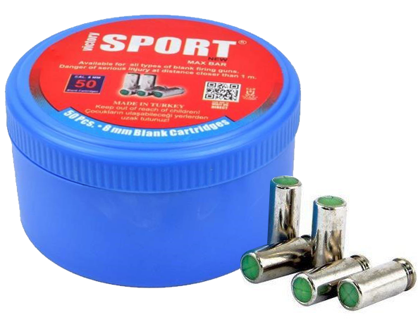 V.SPORT SILVER 8 MM KURUSIKI MERMİSİ