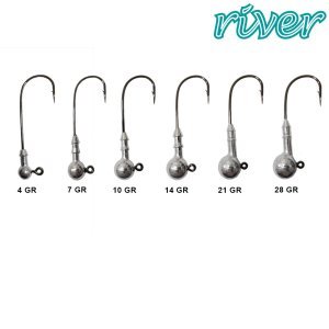 River Big Football Jig Head 10 GR
