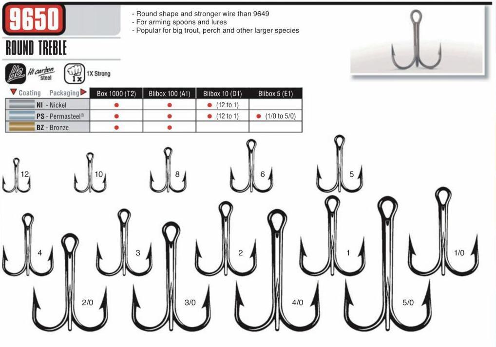 VMC 9650PS (PERMA STEEL) Ultra Üçlü iğne