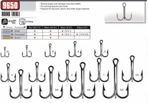 VMC 9650PS (PERMA STEEL) Ultra Üçlü iğne