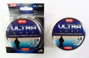 ASSO ULTRA SOFT FLUOROCARBON KAPLAMALI 300 MT MİSİNA No 0.20