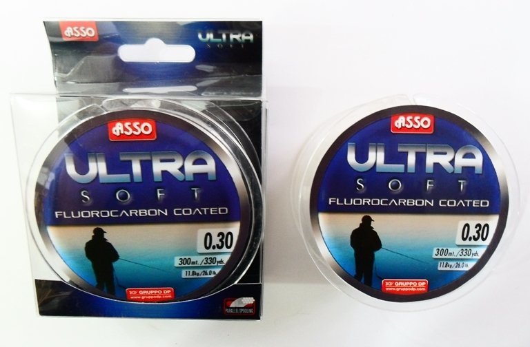 ASSO ULTRA SOFT FLUOROCARBON KAPLAMALI 300 MT MİSİNA No 0.24