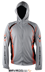 Savage gear SunProtec Zip Hoodie Grey S