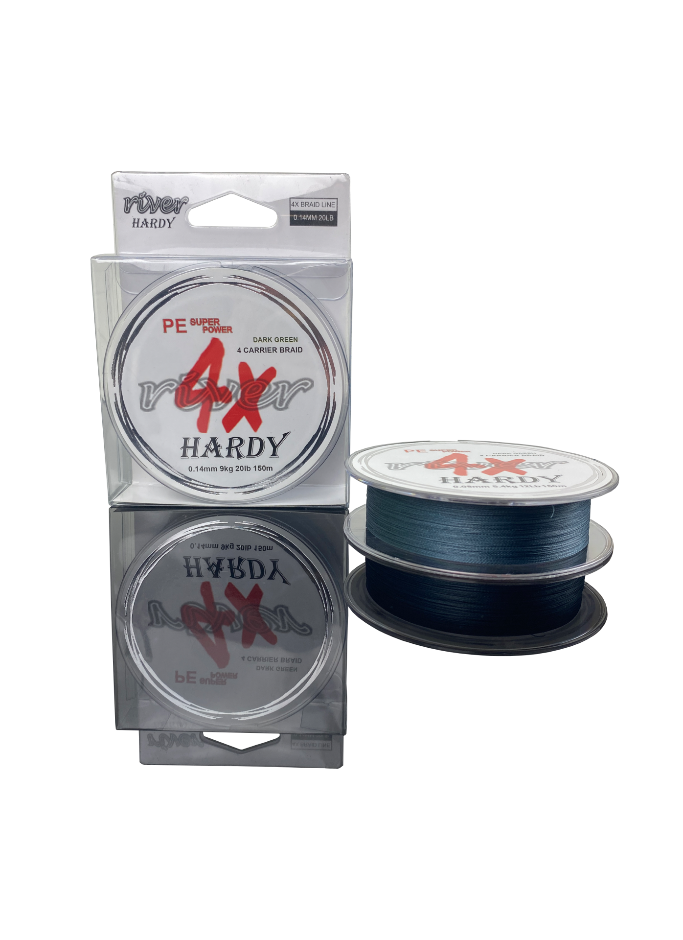 RIVER HARDY 150M DARK GREEN İP MİSİNA 0.08MM