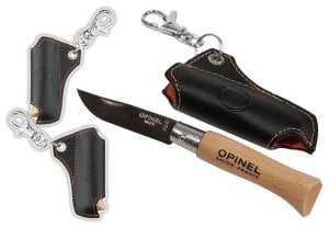 OPINEL INOX NO:4 KILIFLI ANAHTARLIKLI ÇAKI
