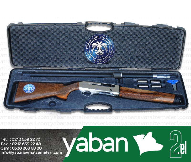 HUĞLU NITRO BEAST NİKEL YARI OTOMATİK AV TÜFEĞİ / 2.EL