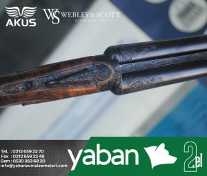AKUS WEBLEY & SCOTT ESTATE LUX ÇİFTE AV TÜFEĞİ / 2.EL