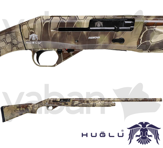 HUĞLU RENOVA CAMO KRYPTEK YARI OTOMATİK AV TÜFEĞİ
