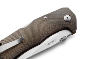 Lionsteel TM1 Canvas -Green Canvas, Satin Blade Çakı