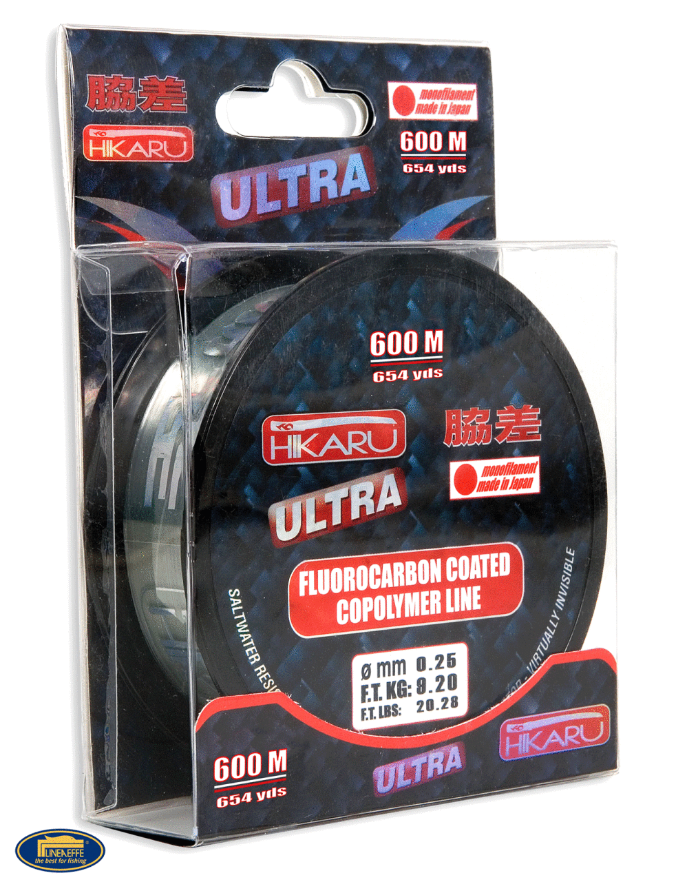 Lineaeffe Hıkaru Ultra Floro Carbon 600mt 0,70mm