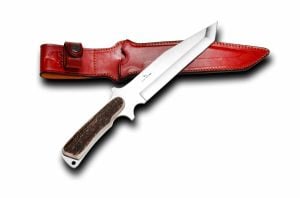 Bora 504 B Büyük Shogun Geyik Boynuzu Saplı Bıçak