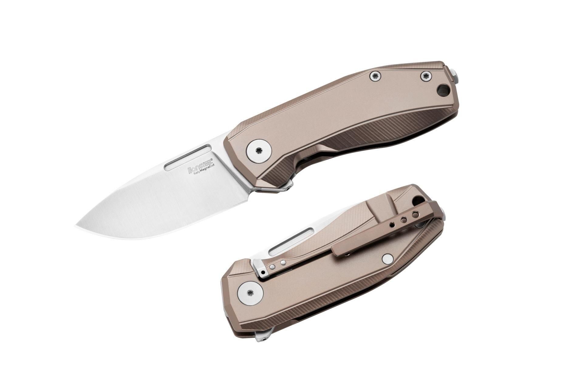 Lionsteel Nano Bronze Titanium Çakı