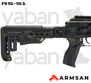 ARMSAN ARMTAC RS-S1 CAMO MULTICAM BLACK TELESKOPİK ŞARJÖRLÜ AV TÜFEĞİ
