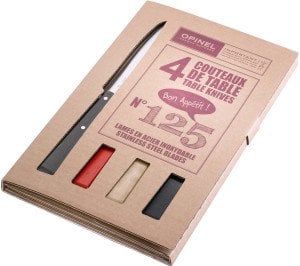 OPINEL 1534 4'LÜ RENKLİ SOFRA BIÇAK SETİ	