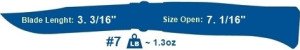 OPINEL INOX NO:7 İŞLEMELİ ÇAKI