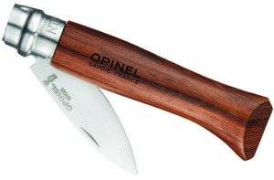 OPINEL INOX NO:9 BUBİNGA SAPLI MİDYE ÇAKISI