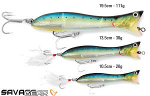 Savage gear Panıc Poper 13.5 cm 38 gr Suni Yem 01-dirty silver mullet