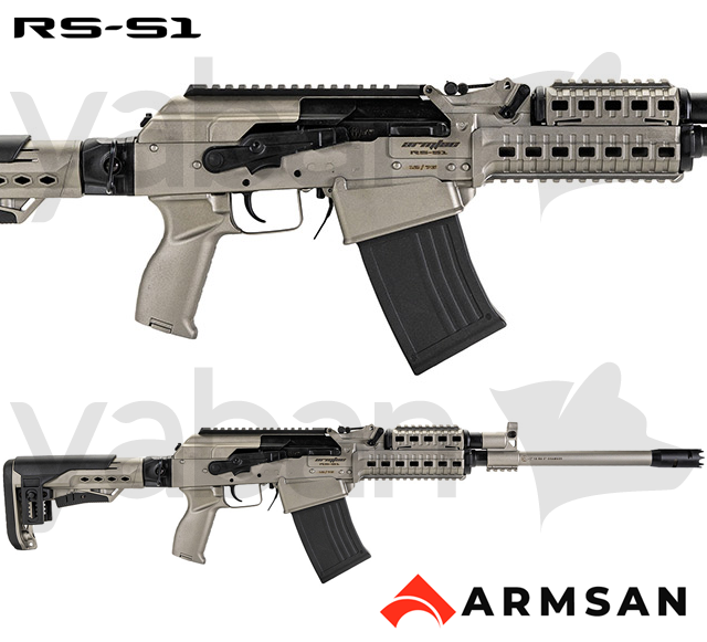 ARMSAN ARMTAC RS-S1 GREY TELESKOPİK ŞARJÖRLÜ AV TÜFEĞİ