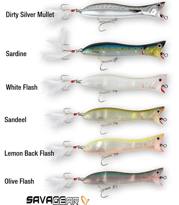 Savage gear Panıc Poper 13.5 cm 38 gr Suni Yem 03-white flash