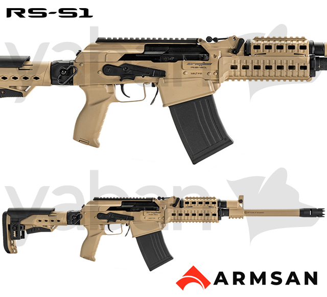 ARMSAN ARMTAC RS-S1 DESERT TELESKOPİK ŞARJÖRLÜ AV TÜFEĞİ