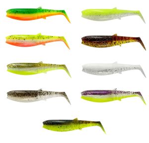 Savage Gear Cannibal Shad 12.5cm 20gr Green Pearl Yellow