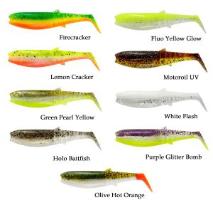 Savage Gear Cannibal Shad 10cm 9gr Firecracker