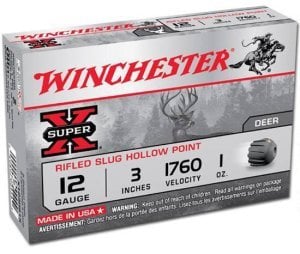 WINCHESTER (USA) RIFLED SLUG HOLLOW POINT MAGNUM TEK KURŞUN - 12 CAL.